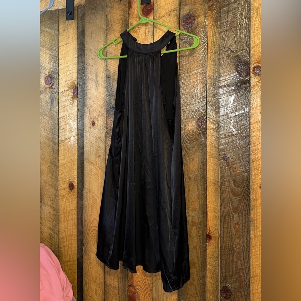 High neck dress
